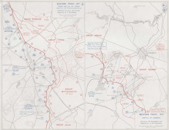 3rd Ypres Map