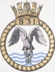 Squadron 831 Crest